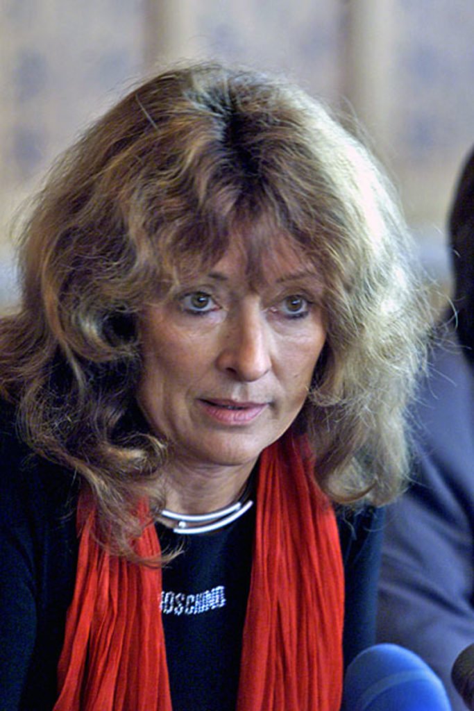 Katalin Kondor portréja, közeli felvétel