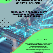 UNESCO MOST WINTER SCHOOL 2025