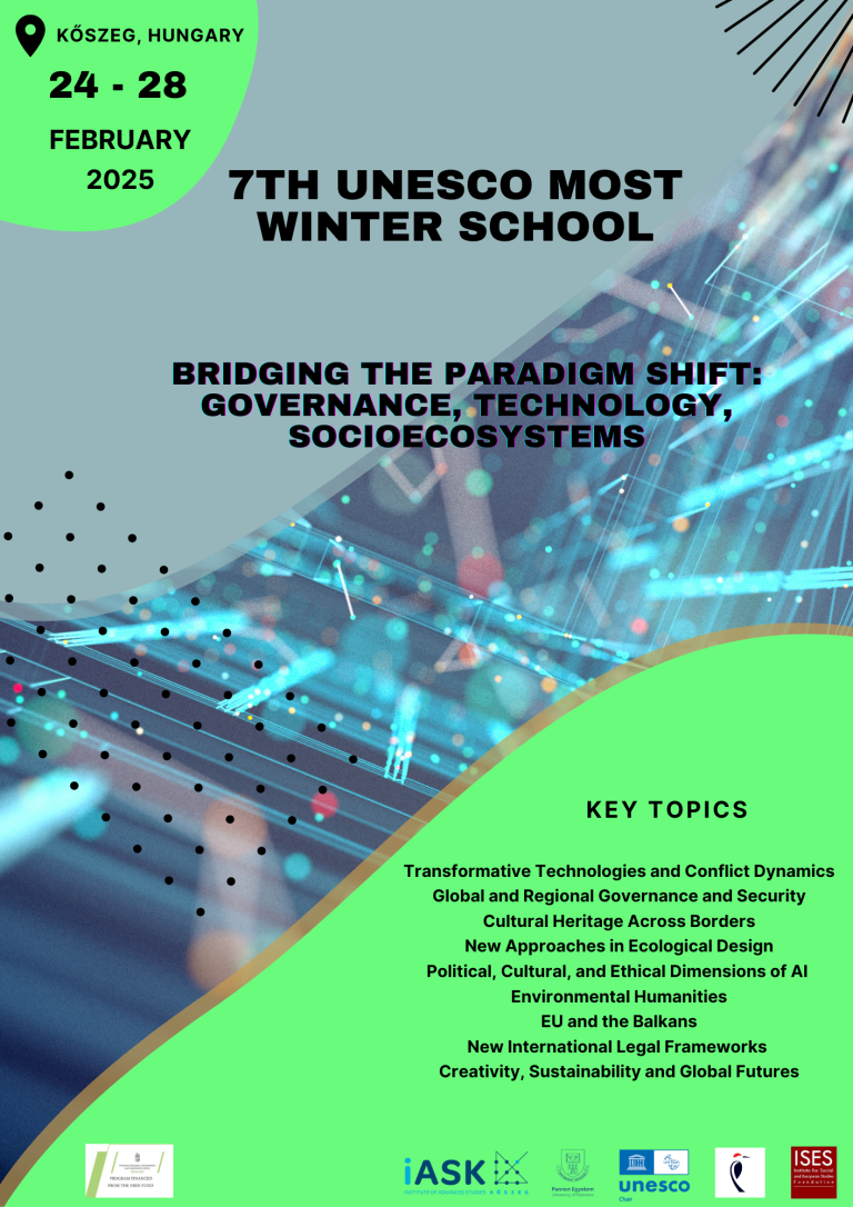 UNESCO MOST WINTER SCHOOL 2025