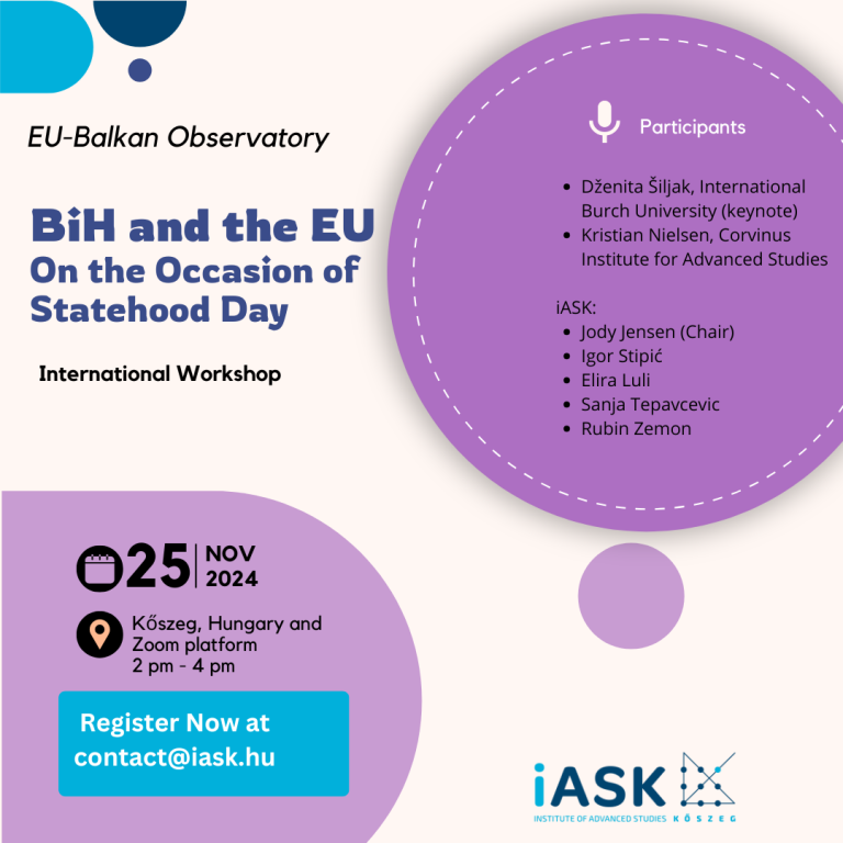 EU Balkan observatory workshop