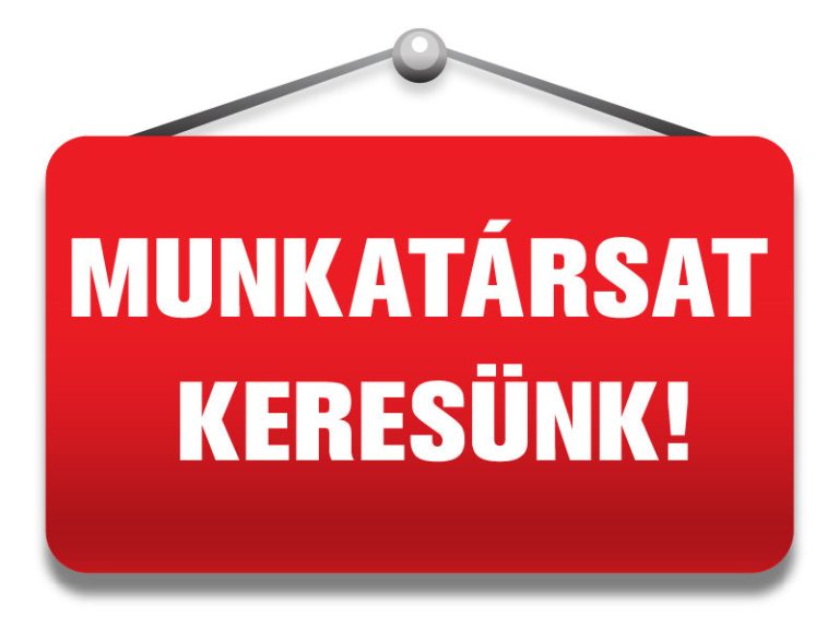 Munkatársat keresünk! Red hirdetőtábla álláshirdetéssel.