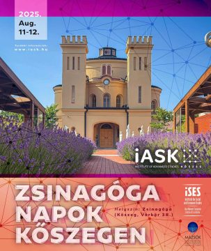 Zsinagóga Kőszegen, a Zsinagóga Napok plakátja.