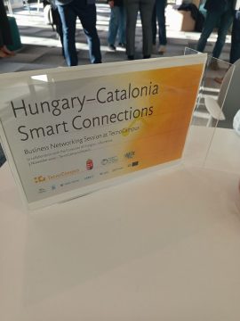 Hungary-Catalonia Smart Connections esemény a TecnoCampusban. iASK a Smart City Expo Világkongresszuson.