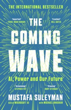 A "The Coming Wave" könyv borítója Mustafa Suleyman-tól. iASK könyvtár.