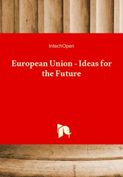 Könyvborító: "Európai Unió – Ötletek a jövőre". Az IntechOpen kiadásában.