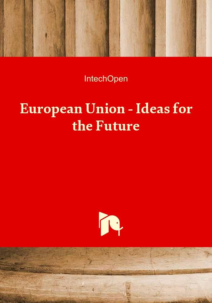 Könyvborító: "Európai Unió – Ötletek a jövőre". Az IntechOpen kiadásában.