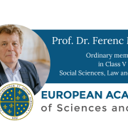 Ferenc Miszlivetz, ordinary member, European Academy of Sciences and Arts