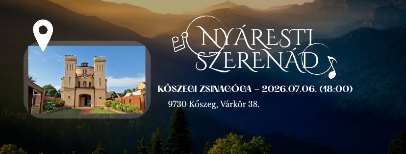 Nyáresti Szerenád a Kőszegi Zsinagógában