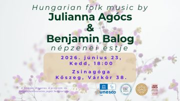Agócs Julianna és Balog Benjámin koncertje