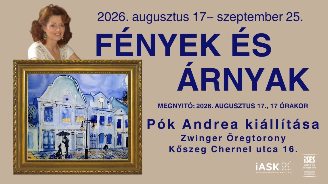 Ények és Árnyak Pók Andrea kiállítása