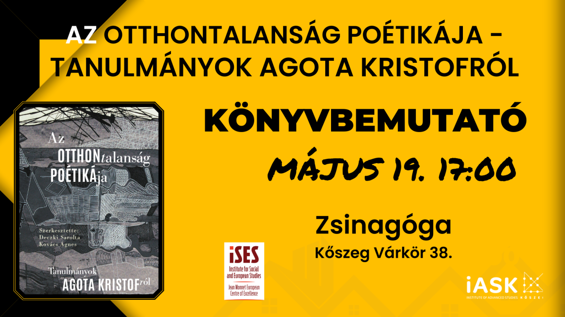 Ágota Kristóf a zsinagógában plakát