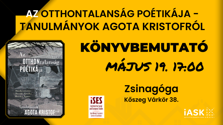 Ágota Kristóf a zsinagógában plakát
